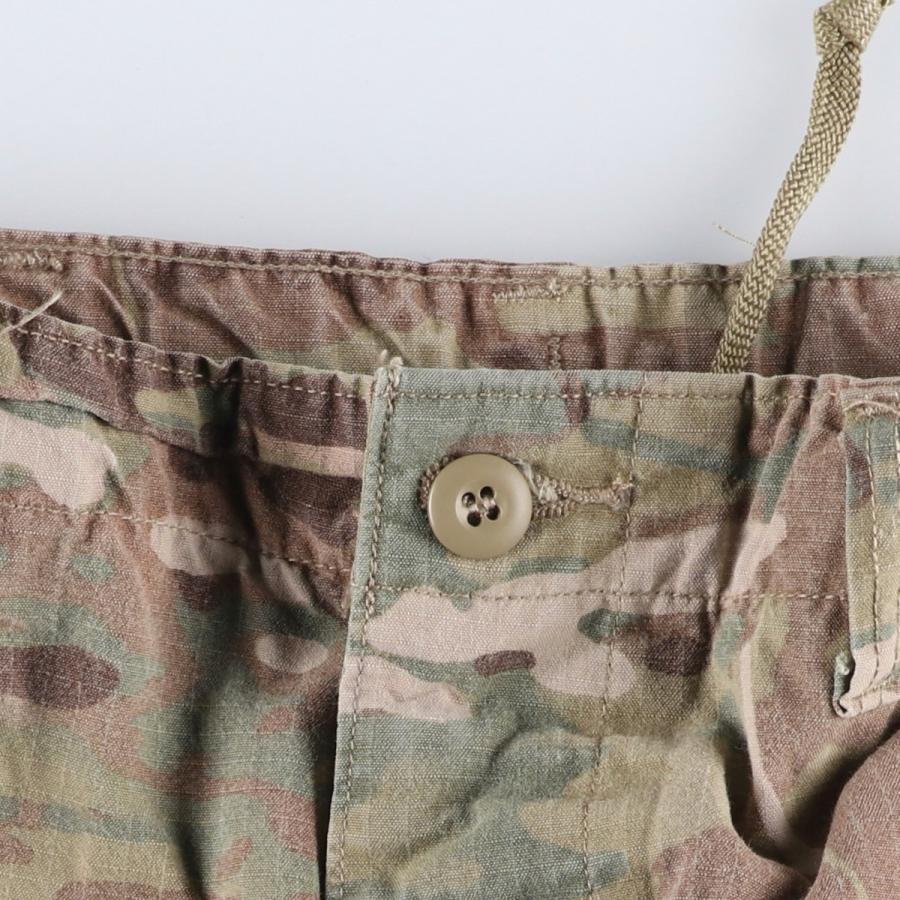 メンズ 古着 米軍実品 迷彩柄 マルチカムカモ リップストップ