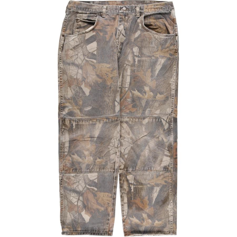 Wrangler（ラングラー） 古着 迷彩柄 リアルツリーカモ ダブルニー
