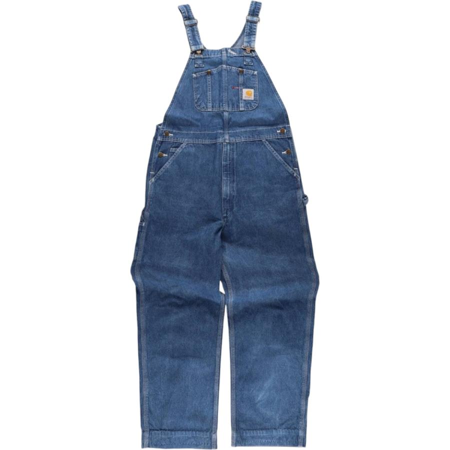 古着 カーハート Carhartt デニムオーバーオール メンズw36相当/eaa593392 Carhartt（カーハート） 古着 デニムオーバーオール メンズw36相当