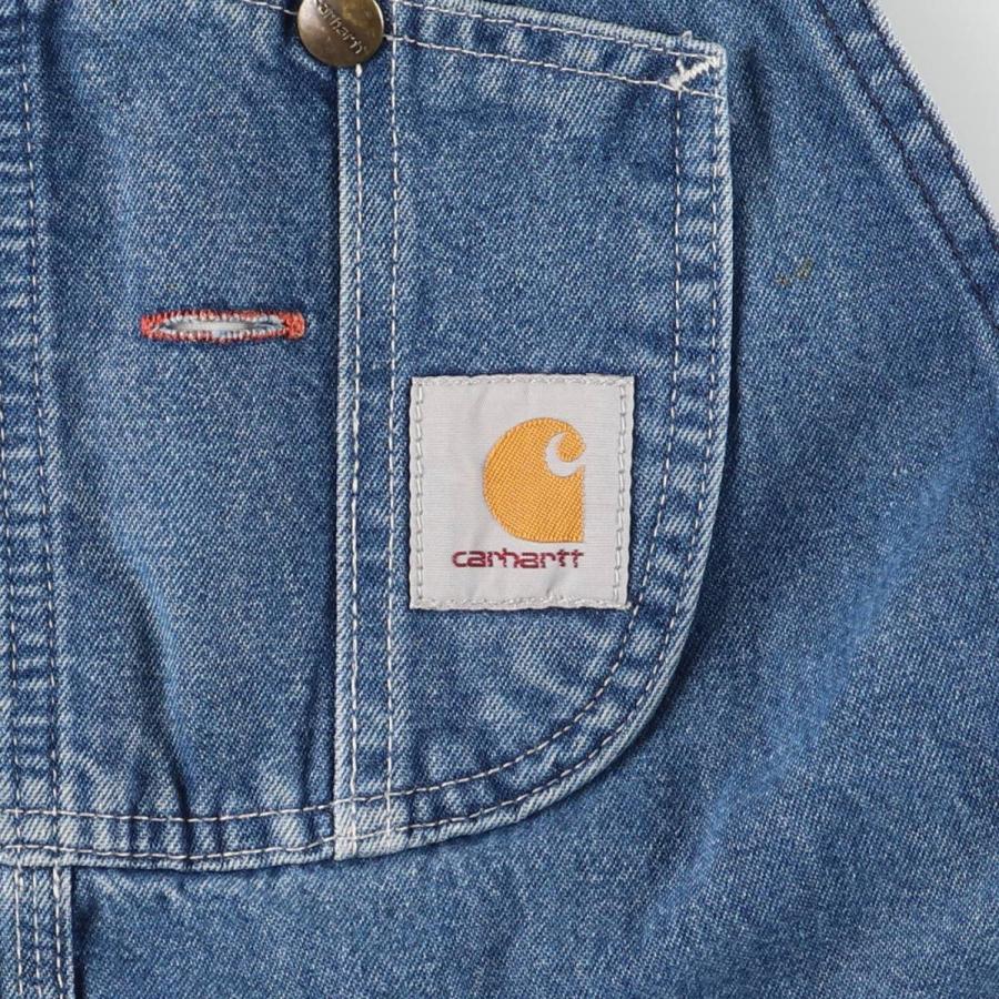 Carhartt（カーハート） 古着 デニムオーバーオール メンズw38相当