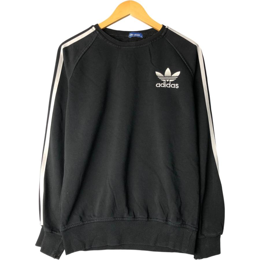 adidas 古着 アディダス ORIGINALS オリジナルス ロゴスウェットシャツ