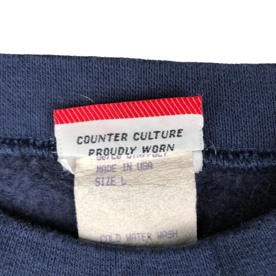 古着 COUNTER CULTURE プリントスウェットシャツ トレーナー USA製 メンズL相当/eaa593442 古着 COUNTER CULTURE プリントスウェットシャツ トレーナー USA製