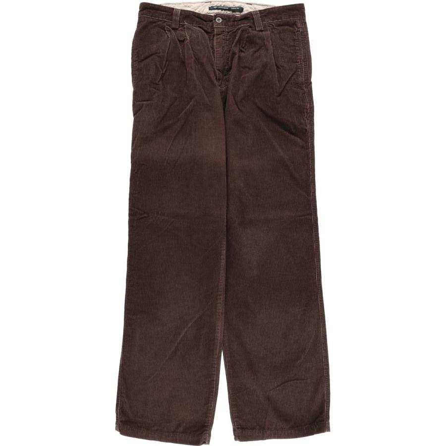 古着 ドッカーズ DOCKERS CLASSIC FIT ツータック 太畝 コーデュロイパンツ メンズw34相当/eaa593508 古着 ドッカーズ DOCKERS CLASSIC FIT ツータック 太畝 コーデュロイ