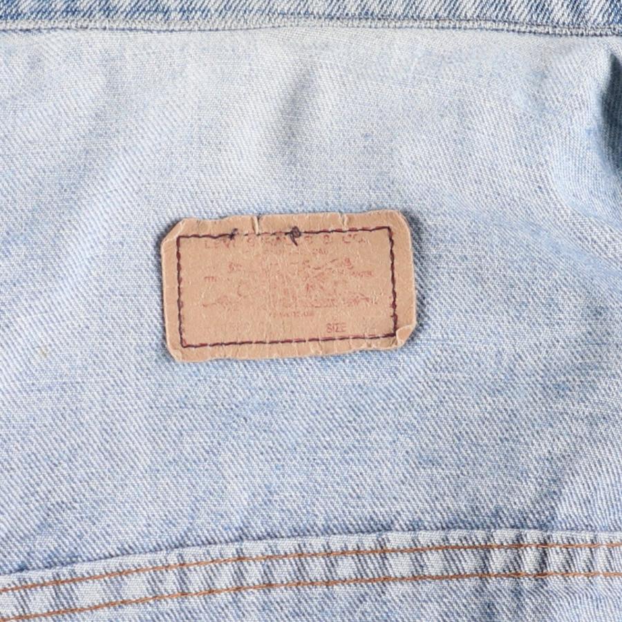 Levi's（リーバイス） 古着 ~90年代 デニムジャケット Gジャン メンズL