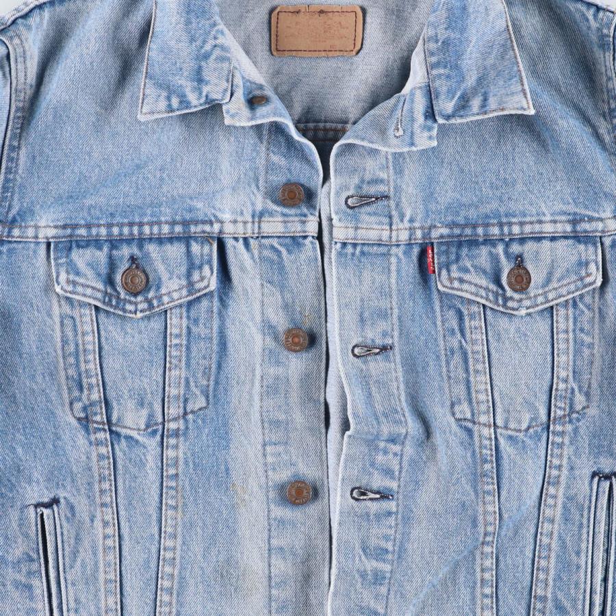 Levi's（リーバイス） 古着 ~90年代 デニムジャケット Gジャン メンズL