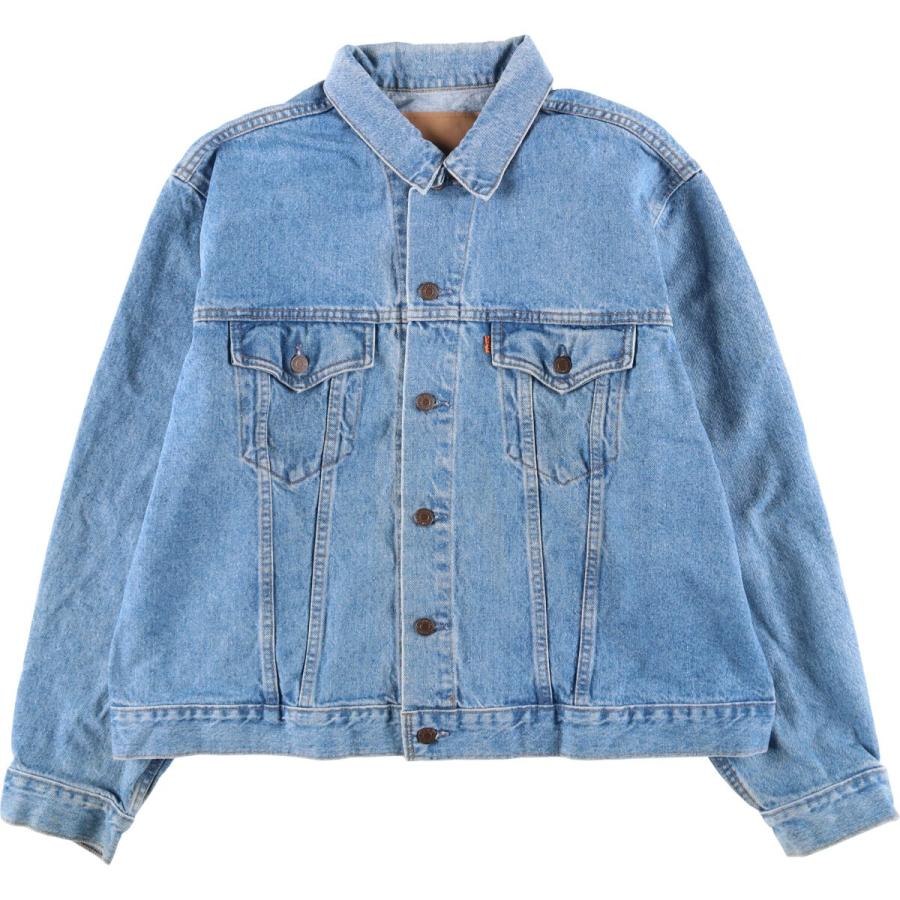 古着 80~90年代 リーバイス Levi's 75505-0212 デニムジャケット Gジャン カナダ製 メンズL相当 ヴィンテージ/eaa593603 Levi's（リーバイス） 古着 80~90年代 Levi's 75505-0212 デニム