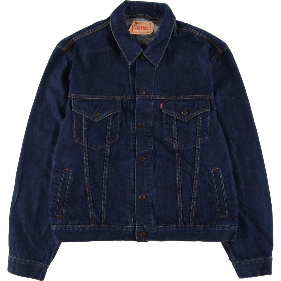 Levi's（リーバイス） 古着 濃紺 ユーロモデル デニムジャケット G