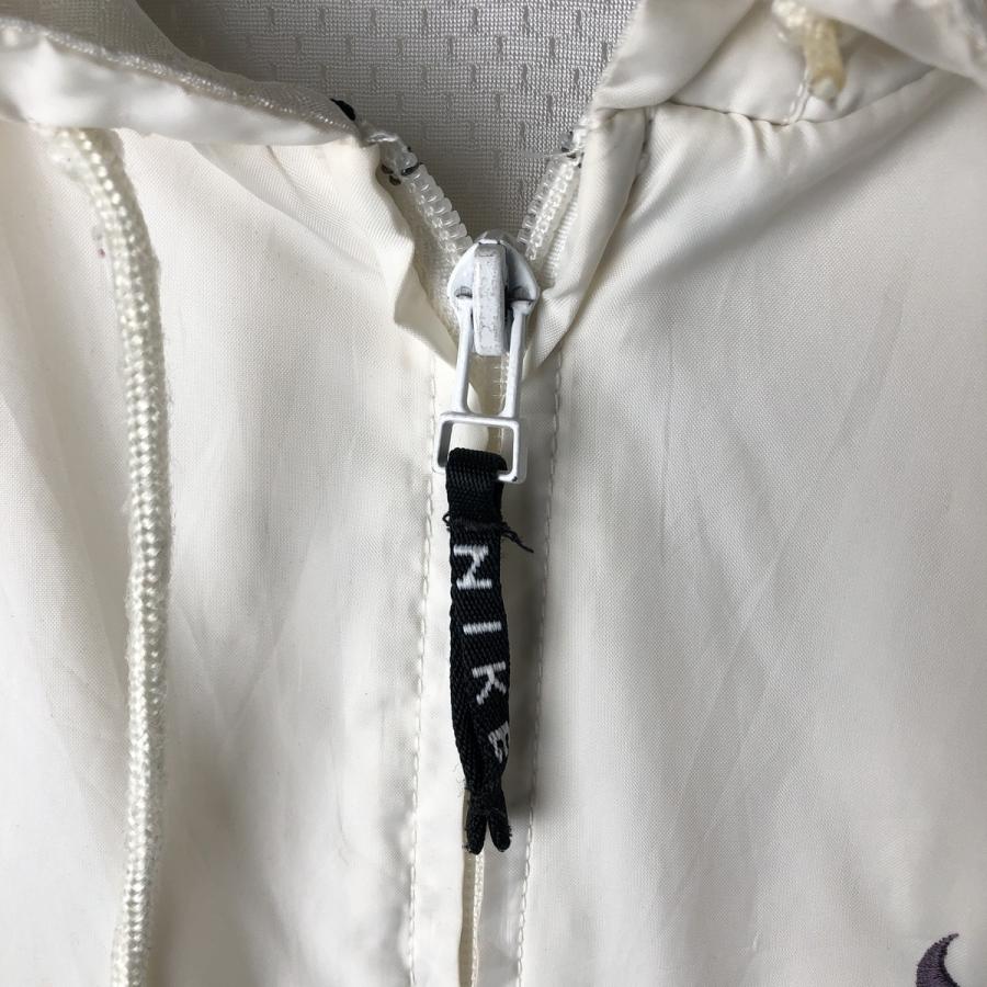 古着 80~90年代 ナイキ NIKE ハーフジップ フード付き ウォームアップ
