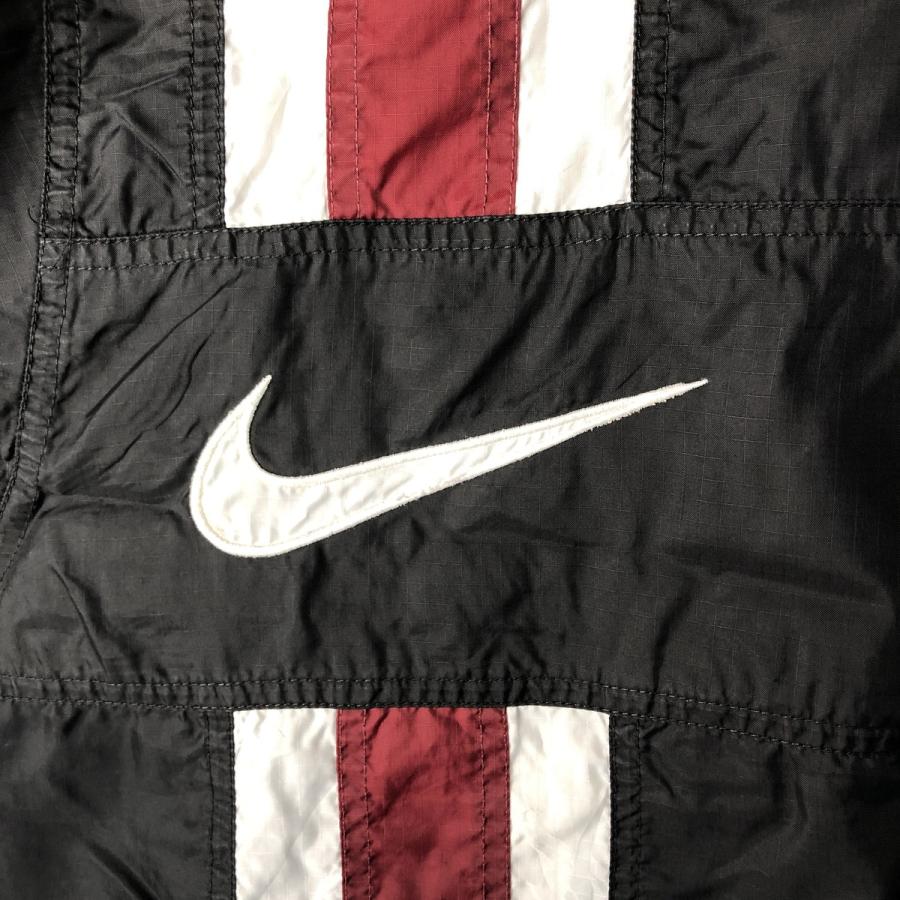 teck シャカシャカ リップストップ 2001年 oldNIKE セットアップ NIKE（ナイキ） 古着 90年代 リップストップ ナイロンジャケット