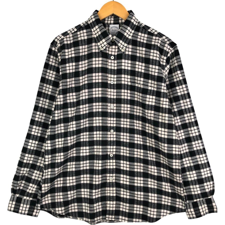 BROOKS BROTHERS ブルックスブラザーズ ギンガムチェック柄 ボタン