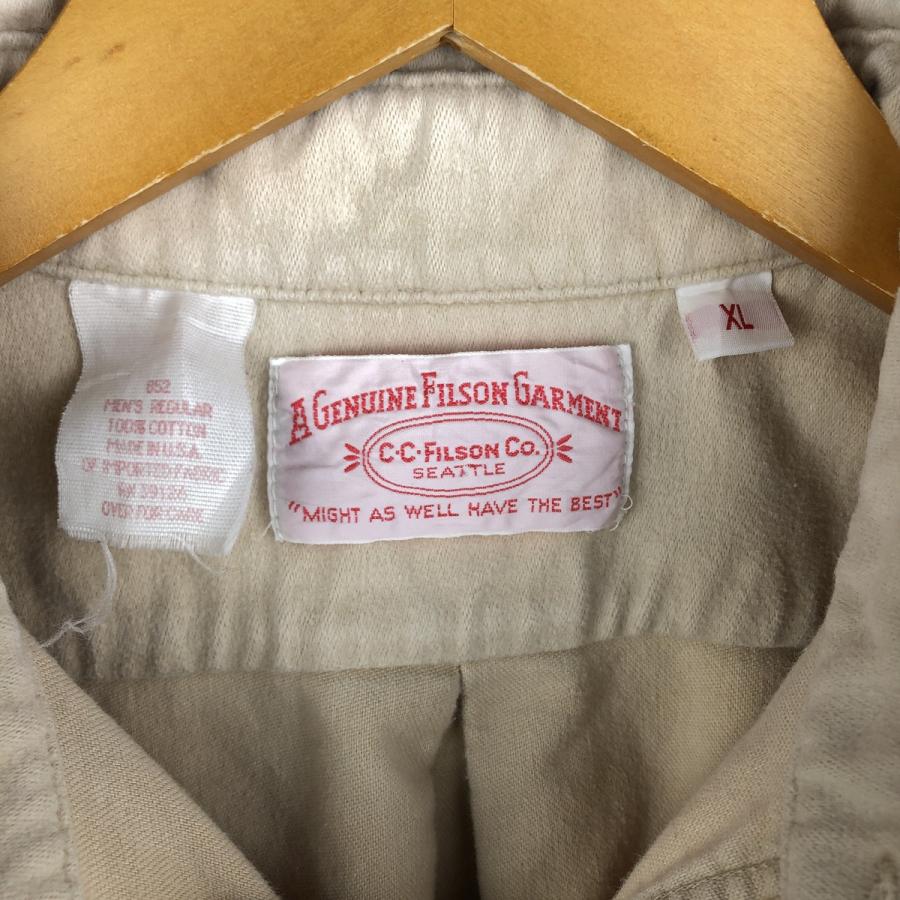 FILSON（フィルソン） 古着 90年代 長袖 シャモアクロスシャツ USA製