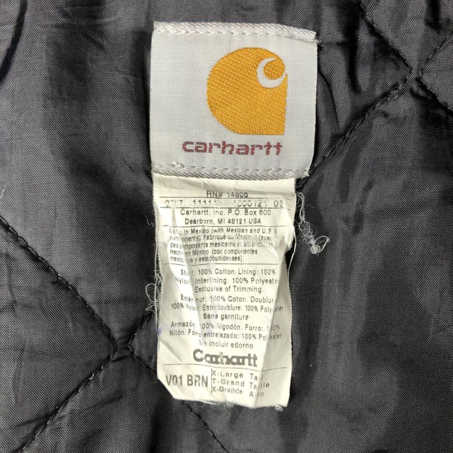 Carhartt（カーハート） 古着 クラシックベスト ペイント 中綿入り