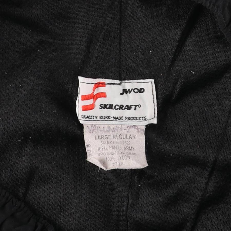古着 90年代 米軍実品 PFU トレーニングパンツ ナイロンパンツ シャカシャカパンツ USA製 LARGE/REGULAR メンズL相当 ヴィンテージ/eaa593896 古着 90年代 米軍実品 PFU トレーニングパンツ ナイロンパンツ