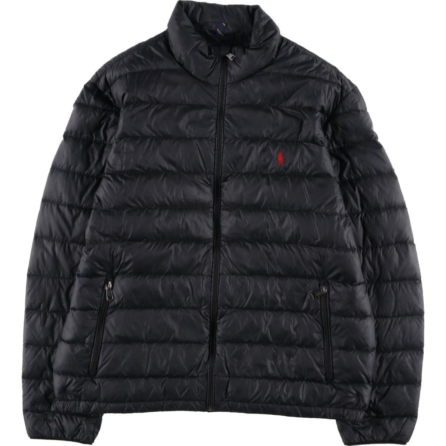 ラルフローレン　ダウンジャケット　黒 古着 ラルフローレン Ralph Lauren POLO RALPH LAUREN ダウン