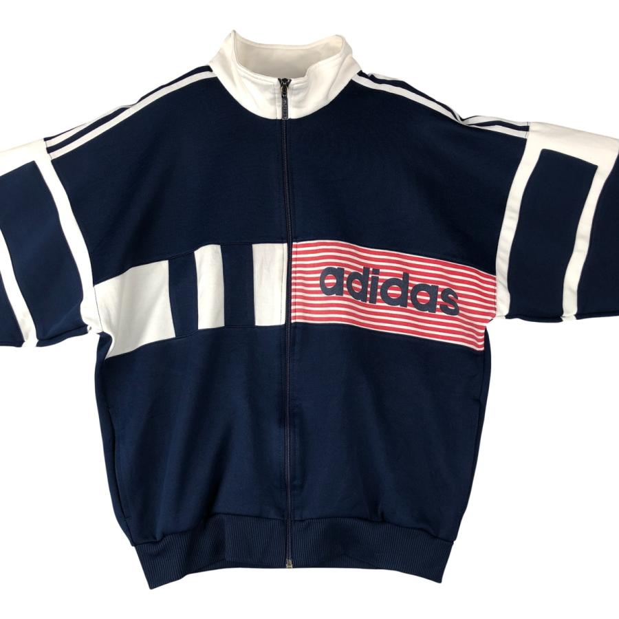 adidas 古着 80年代 アディダス ジャージ トラックジャケット メンズS  