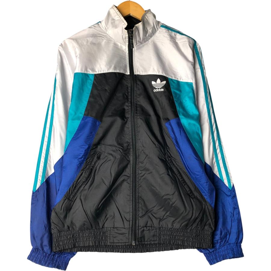 adidas 古着 80~90年代 アディダス ナイロンジャケット メンズS相当  