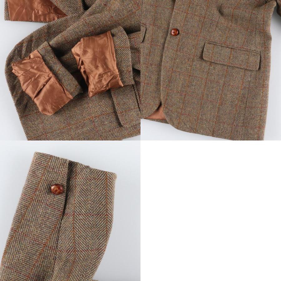 古着 バブアー Harris Tweed ハリスツイード 3ワラント ヘリンボーン