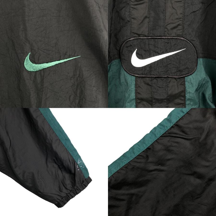 ナエキ  ナイロン NIKE（ナイキ） 古着 90年代 ナイロンジャケット メンズXXL相当