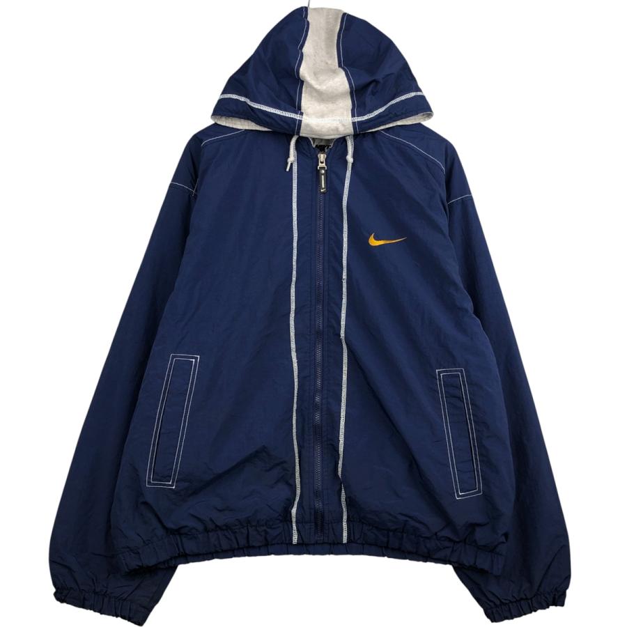 NIKE（ナイキ） 古着 90年代 バックロゴ 中綿パーカー パファー
