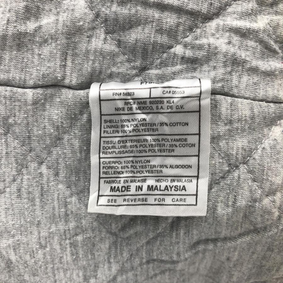 NIKE（ナイキ） 古着 90年代 バックロゴ 中綿パーカー パファー