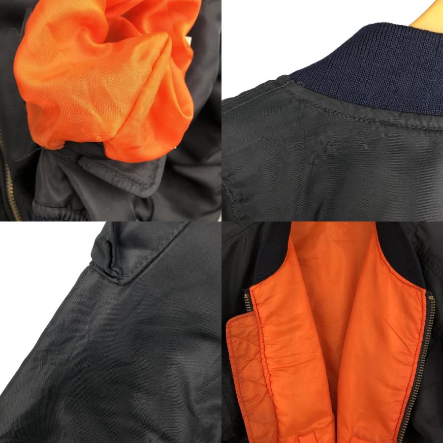 古着 民間品 アルファ ALPHA MA-1タイプ ミリタリー フライト