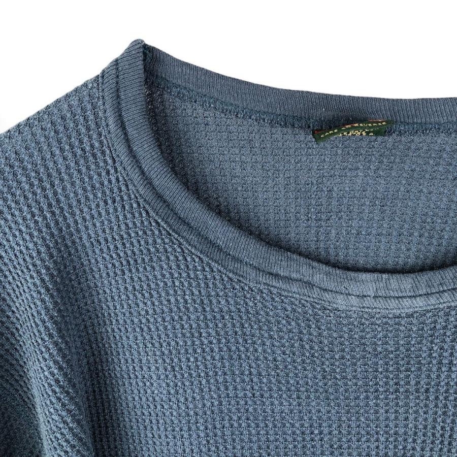 古着 90年代 GREATLAND サーマルロンT ワッフル USA製 メンズXL相当