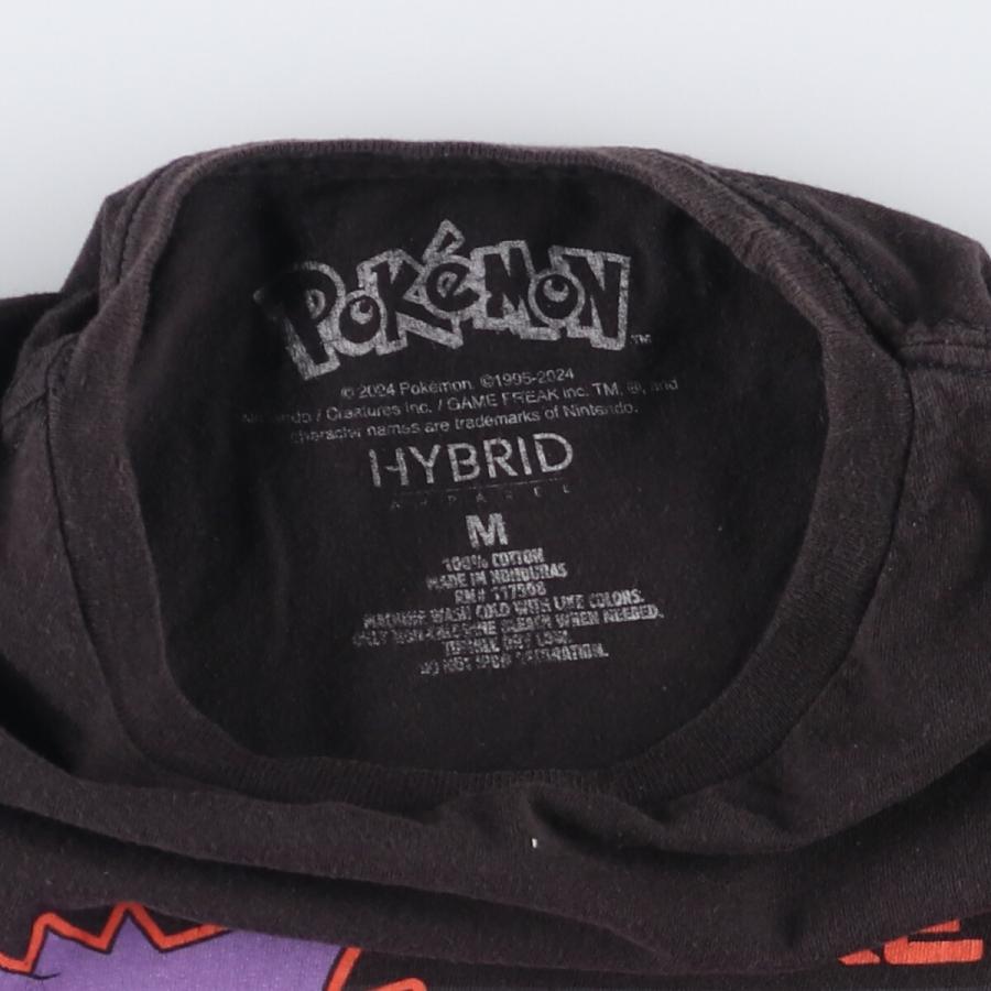 古着 POKEMON ポケモン ゲンガー キャラクタープリントTシャツ メンズM 