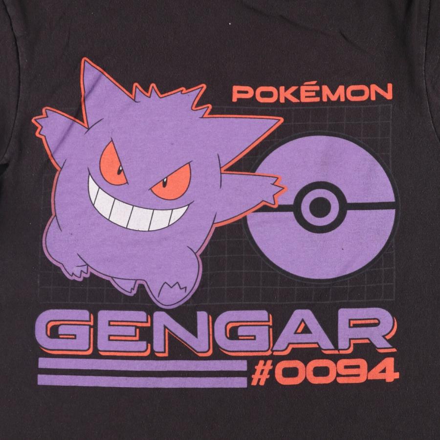 古着 POKEMON ポケモン ゲンガー キャラクタープリントTシャツ メンズM