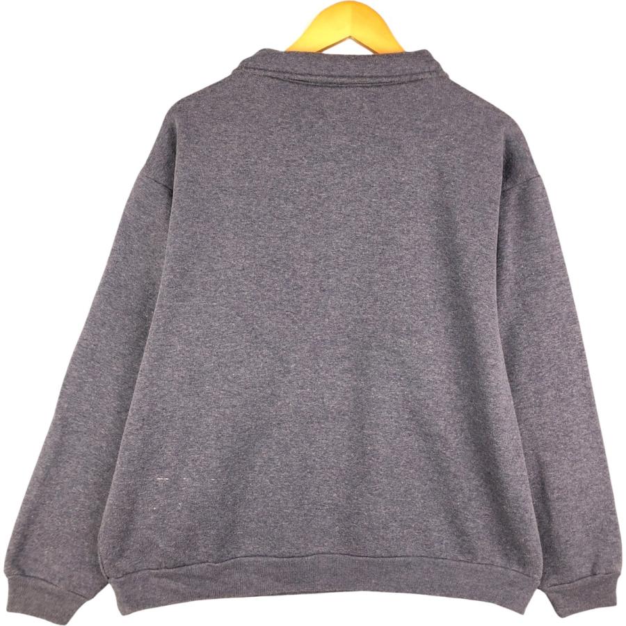 古着 90年代 TIPSY ハーフジップスウェットシャツ トレーナー USA製