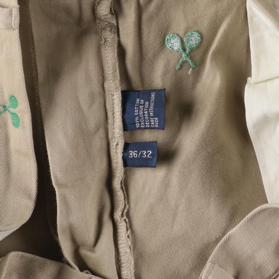 古着 ラルフローレン Ralph Lauren POLO by 総柄 チノパンツ メンズw37