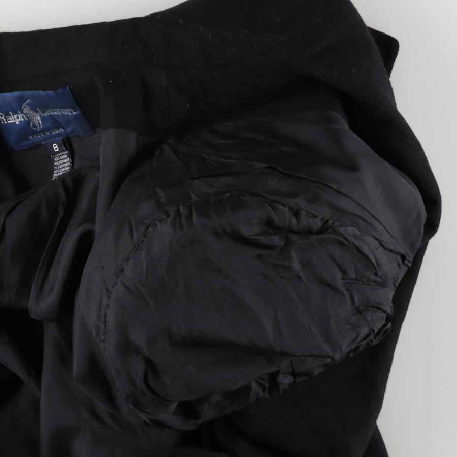 古着 \"Polo by Ralph Lauren\" カシミヤ100% テーラード 古着 ラルフローレン Ralph Lauren カシミア混 紺ブレザー テーラード