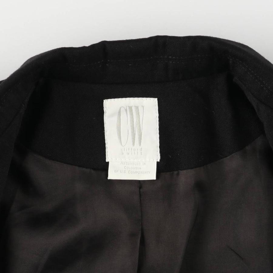 古着 90年代 CLIFFORD AND WILLS ダブルブレスト 紺ブレザー