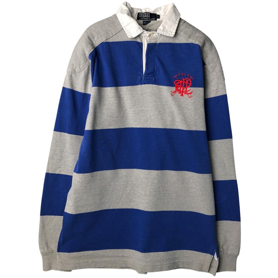 古着 90年代 ラルフローレン Ralph Lauren POLO by ボーダー柄 長袖