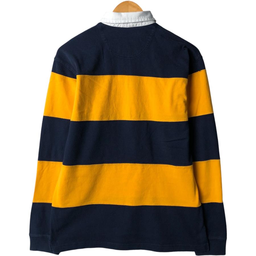 古着 ラルフローレン Ralph Lauren POLO by ボーダー柄 長袖 ラガー