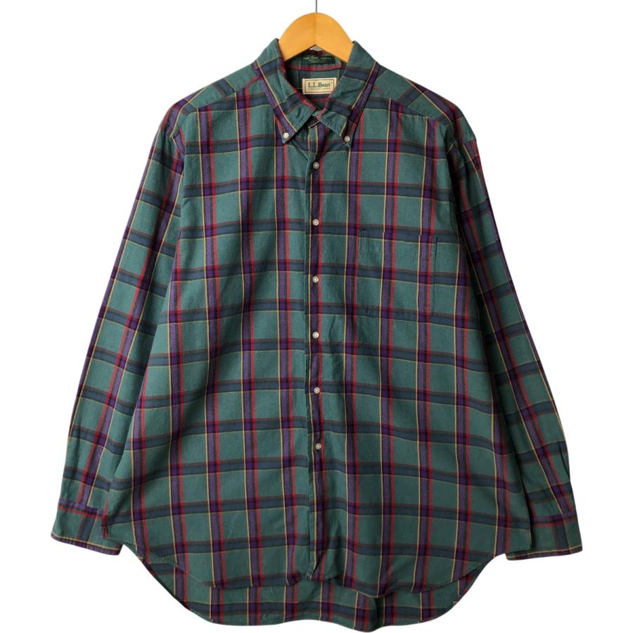 L.L.Bean（エルエルビーン） 古着 80~90年代 長袖 ボタンダウン