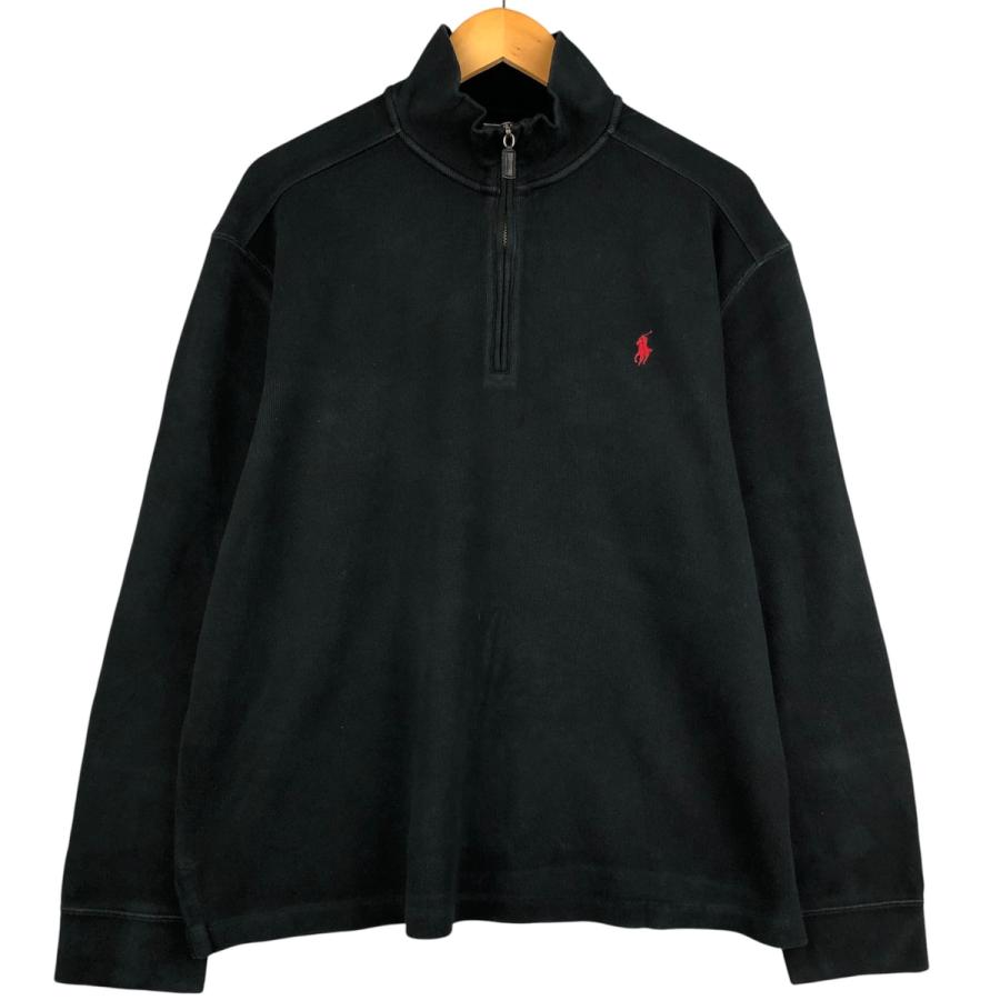 古着 ラルフローレン Ralph Lauren POLO RALPH LAUREN ハーフジップスウェットシャツ トレーナー メンズL相当/eaa616485 古着 ラルフローレン Ralph Lauren POLO by ハーフジップスウェット