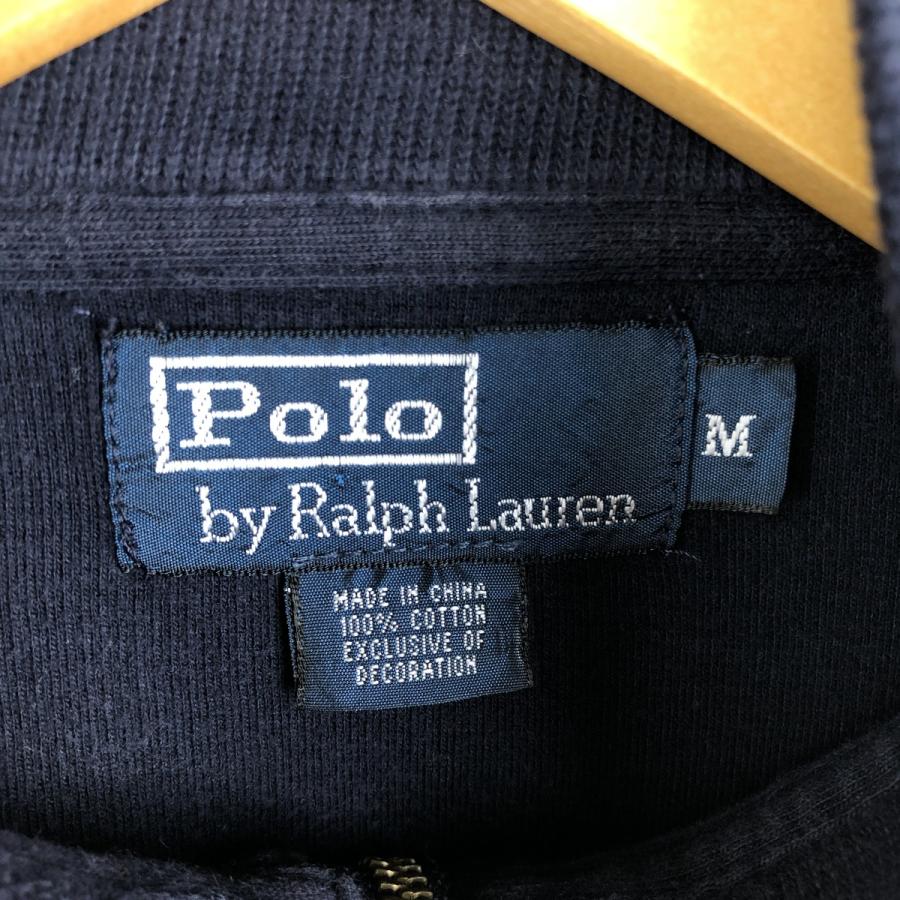 古着 ラルフローレン Ralph Lauren POLO by Ralph Lauren ハーフジップスウェットシャツ トレーナー メンズM相当/eaa594844 古着 ラルフローレン Ralph Lauren POLO by ハーフジップスウェット