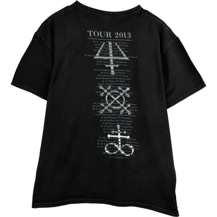 古着 M AND O RUSH ラッシュ バンドTシャツ バンT メンズL相当