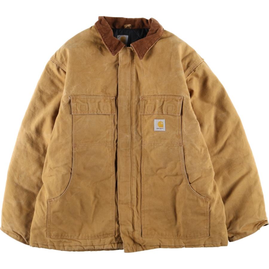 Carhartt 古着 カーハート 中綿入り トラディショナルコート ダック  