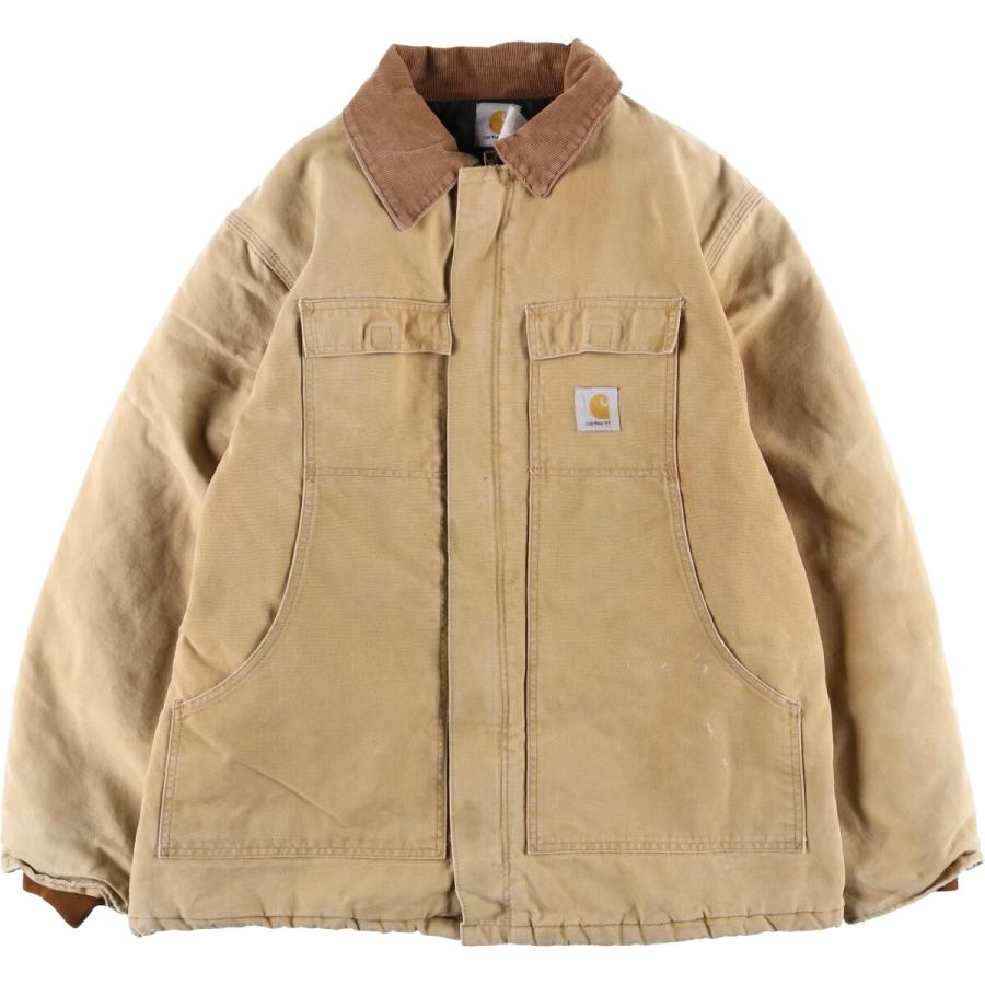 Carhartt トラディショナルコート 中綿入り ダックワークジャケット Carhartt（カーハート） 古着 中綿入り トラディショナルコート ダック