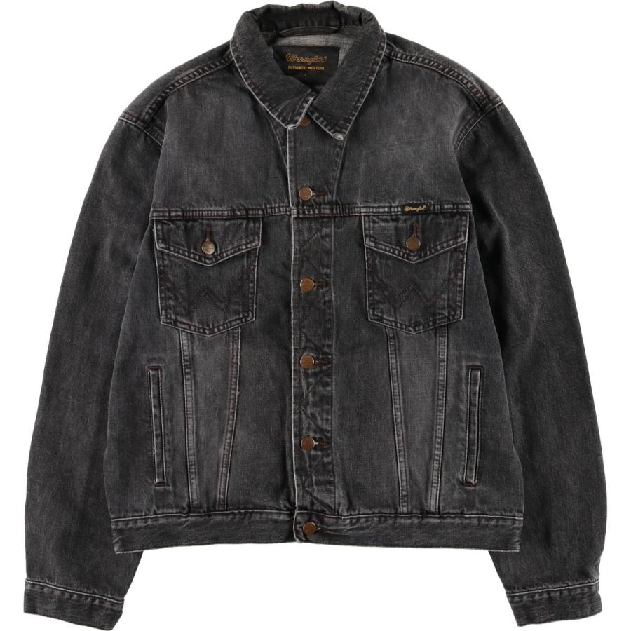 Wrangler（ラングラー） 古着 ブラック デニムジャケット Gジャン