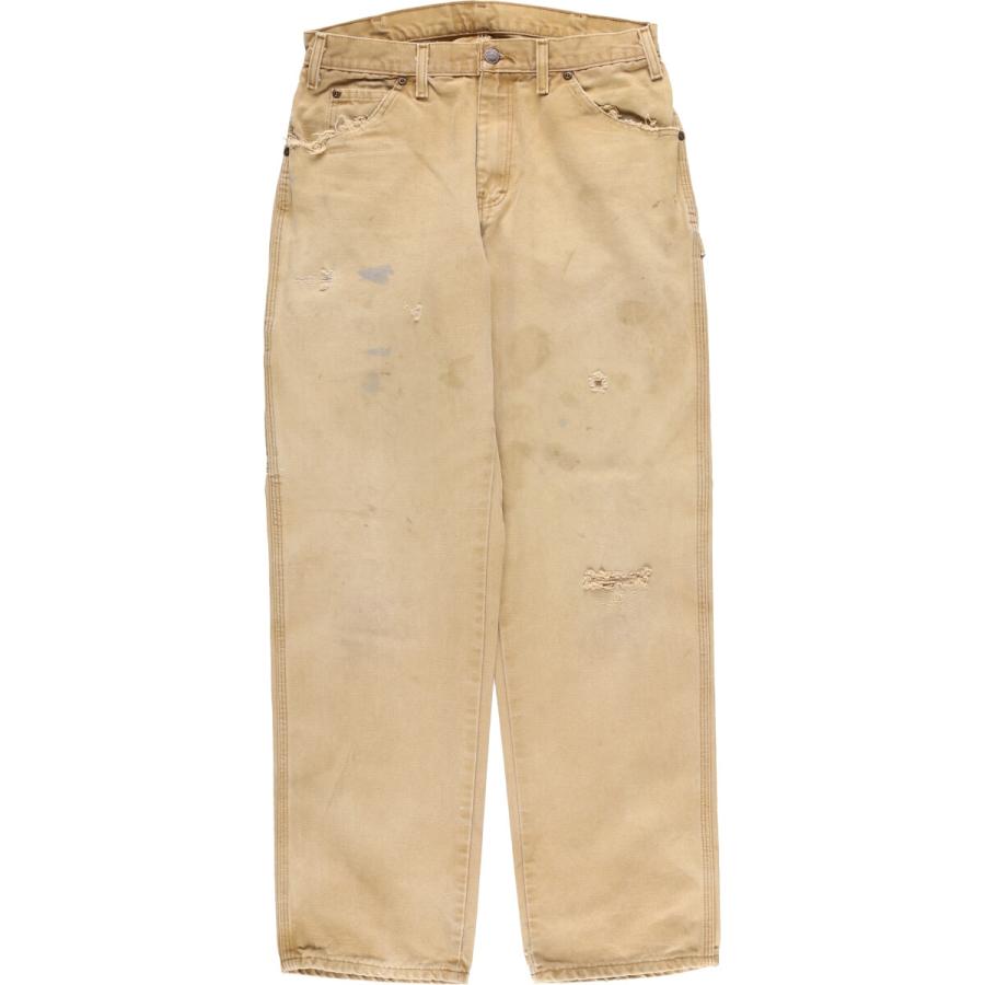 古着 ディッキーズ Dickies ダックペインターパンツ メンズw30相当/eaa595162 Dickies（ディッキーズ） 古着 ダックペインターパンツ メンズw30相当