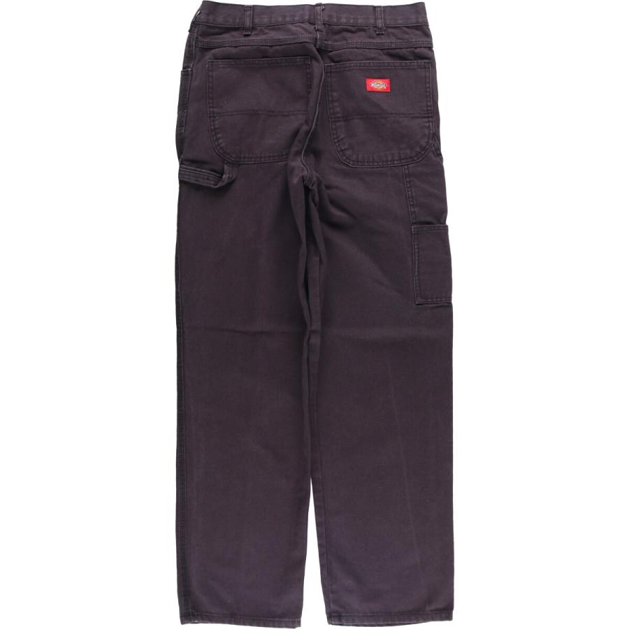 Dickies ディッキーズ　ダックペインター　ブラック　w32 フェード Dickies（ディッキーズ） 古着 ダックペインターパンツ メンズw32相当