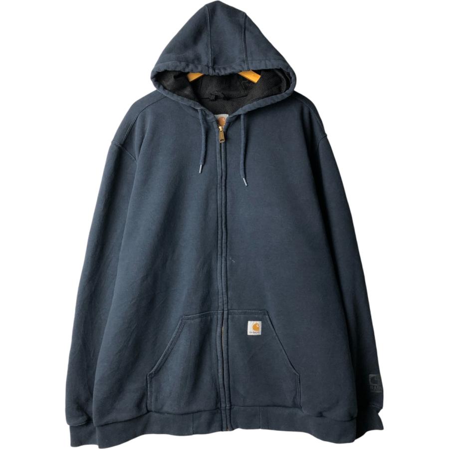 古着 カーハート Carhartt スウェットフルジップパーカー メンズXL相当/eaa595341 Carhartt（カーハート） 古着 スウェットフルジップパーカー メンズXL