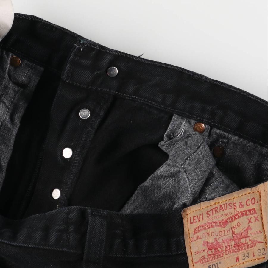 Levi's（リーバイス） 古着 Levi's 501 ブラックデニム ストレート