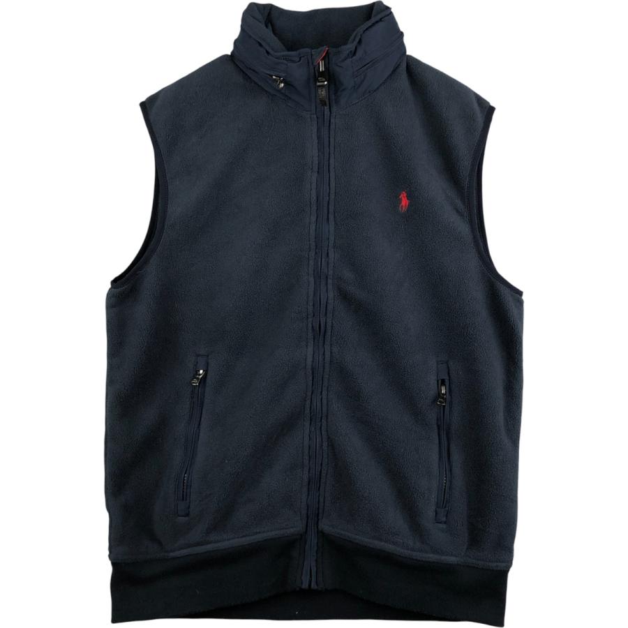 古着 ラルフローレン Ralph Lauren POLO by フリースベスト メンズL
