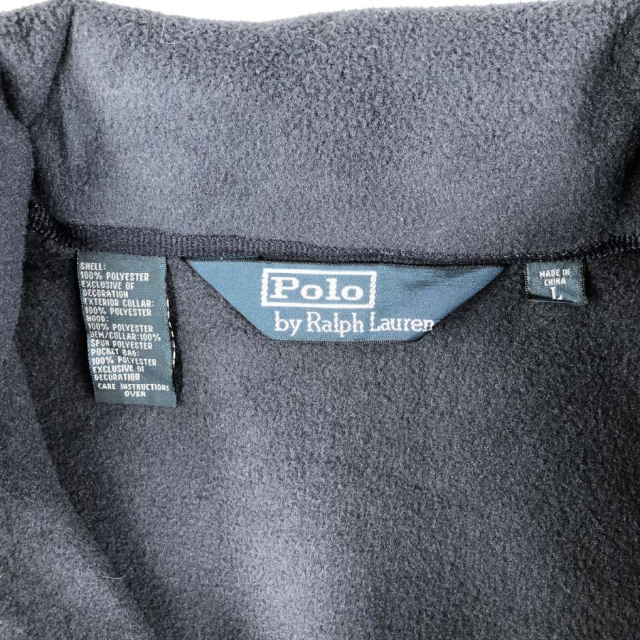 古着 ラルフローレン Ralph Lauren POLO by フリースベスト メンズL