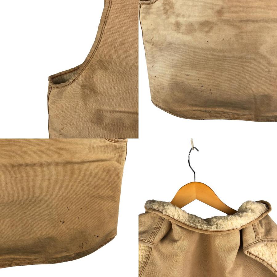 Carhartt（カーハート） 古着 ダック地 ボアベスト メンズXXL相当