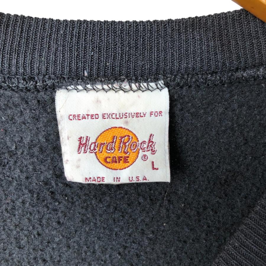 古着 Hard Rock Cafe ハードロックカフェ アドバタイジング スウェット