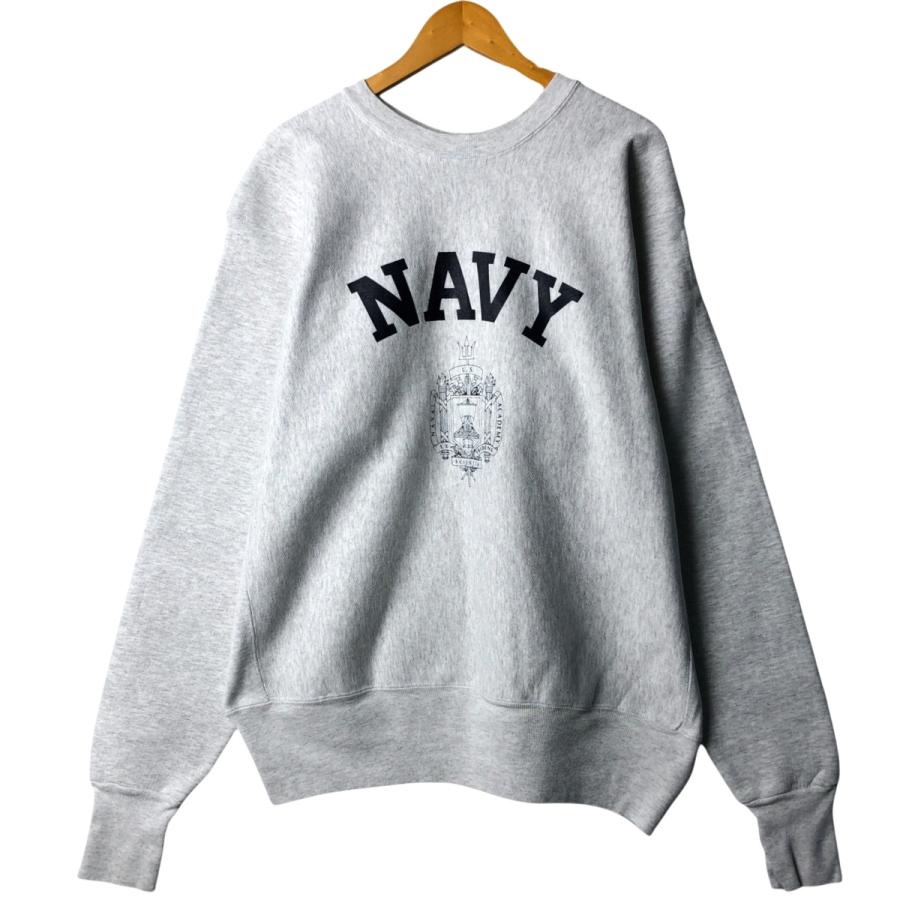 古着 90年代 U.S.NAVY ACADEMY STORE カレッジスウェットシャツ